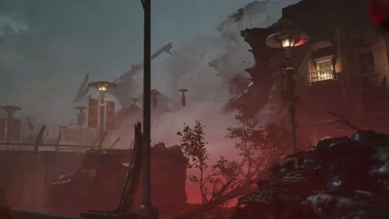 Gears of War: E Day – Act 3 Chapter 4: The Locust Attack Oria Stadium | Convoy Cutscene
