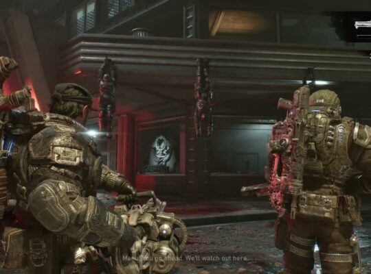 Gears of War: E Day – Act 3 Chapter 3: Regroup with Manu at Hospital (Epsilon Squad Sequence)
