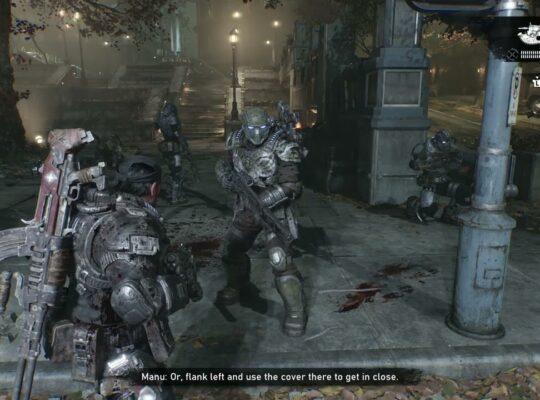 Gears of War: E Day – Act 3 Chapter 3: Head To Hospital: Talk with Manu | Luis Garcia COG Tags