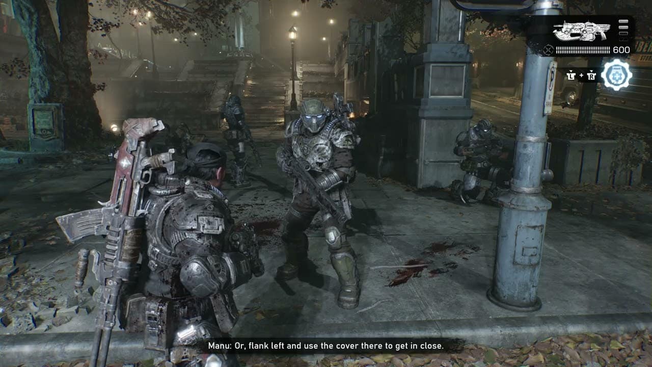 Gears of War: E Day – Act 3 Chapter 3: Head To Hospital: Talk with Manu | Luis Garcia COG Tags