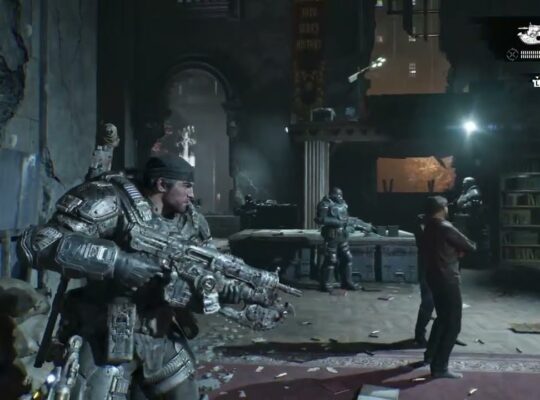 Gears of War: E Day – Act 3 Chapter 3 Library: Mayor Isabel Shaw “Listen To These Gears, Your Gears”