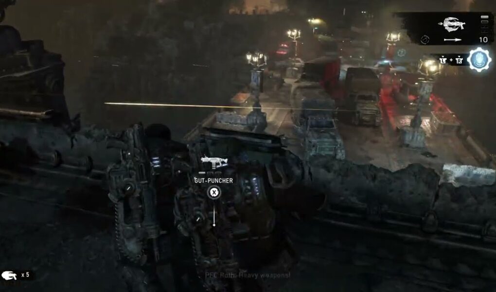 Gears of War: E Day – Act 3 Chapter 6: Repel The Locust Forces Gameplay