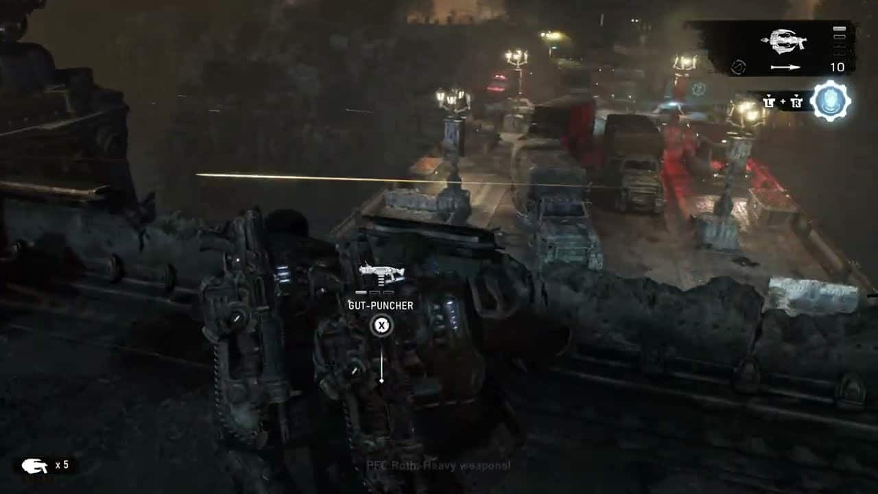 Gears of War: E Day – Act 3 Chapter 6: Repel The Locust Forces Gameplay