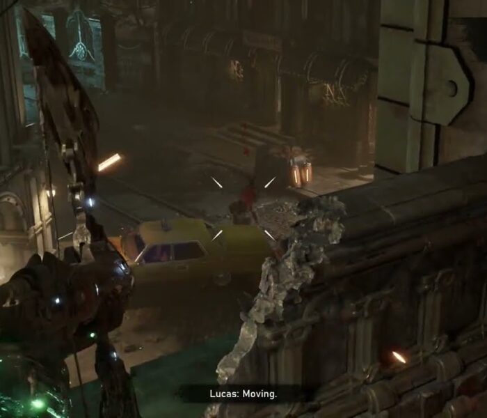 Gears of War: E Day – Act 3 Chapter 5: Find a Way Down To The Street: Torque Bow Gameplay