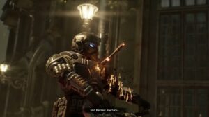 Gears of War: E Day – Act 3 Chapter 5: Sgt Barnes Killed By Locust’s Torque Bow Bolt Cutscene