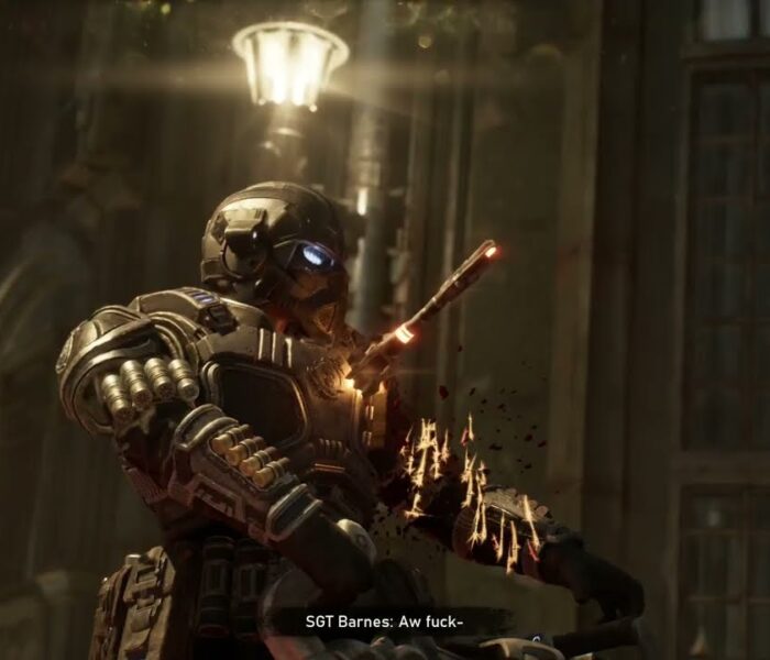 Gears of War: E Day – Act 3 Chapter 5: Sgt Barnes Killed By Locust’s Torque Bow Bolt Cutscene