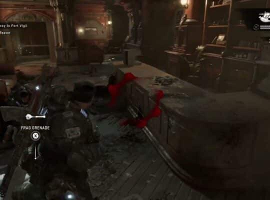 Gears of War: E Day – Act 3 Chapter 5: Eliminate The Locust: Reaver, Boomers Rooftops Gameplay