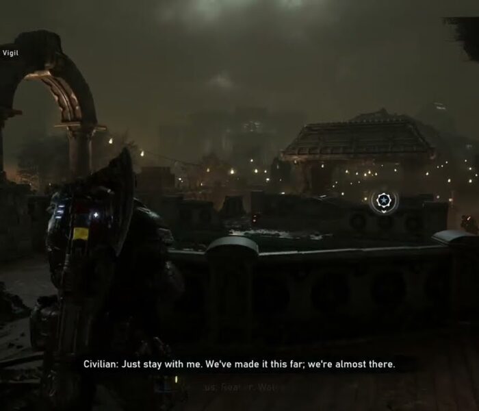 Gears of War: E Day – Act 3 Chapter 5: Escort The Civilians Through Buildings | Creepy Hotel Hall