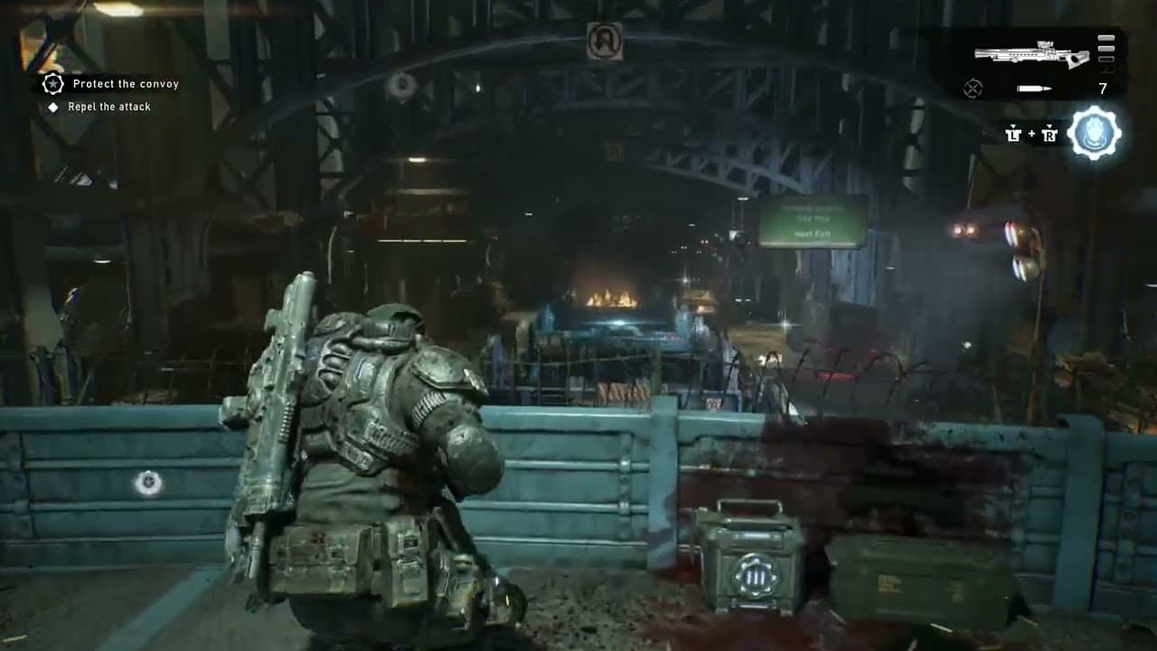 Gears of War: E Day – Act 3 Chapter 4: Lower the Barriers: Repel Attack | Colonial Trench Sighted!