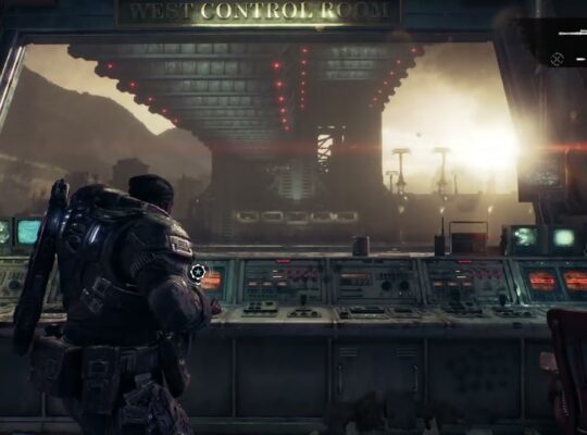 Gears of War: E Day – Act 2 Chapter 1: Reach Control Room: Meet Valen (Gear) – Bridge Stuck Sequence