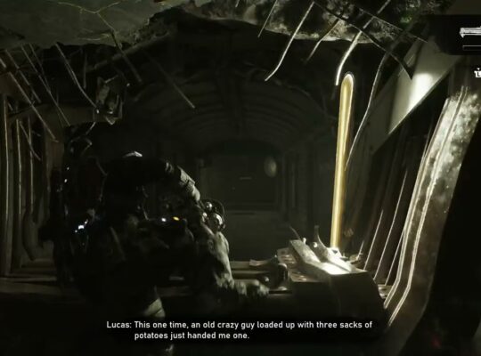 Gears of War: E Day – Act 4 Chapter 2: District Gate Station Cutscene | Trains Run Over Locusts