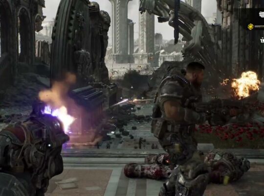 Gears of War: E Day – Act 4 Chapter 1: RIG Experiment (Secondary Objective) Defend The Machine