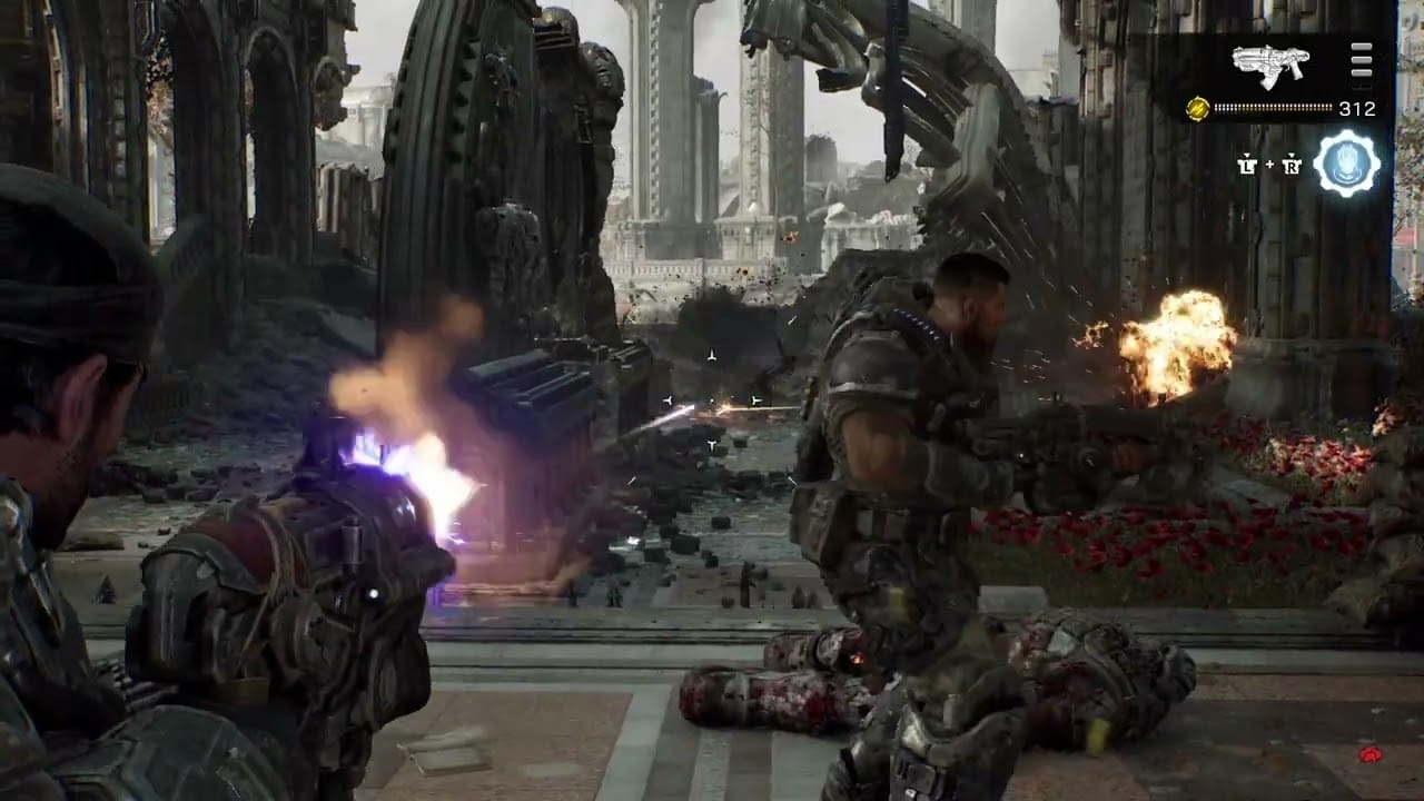 Gears of War: E Day – Act 4 Chapter 1: RIG Experiment (Secondary Objective) Defend The Machine