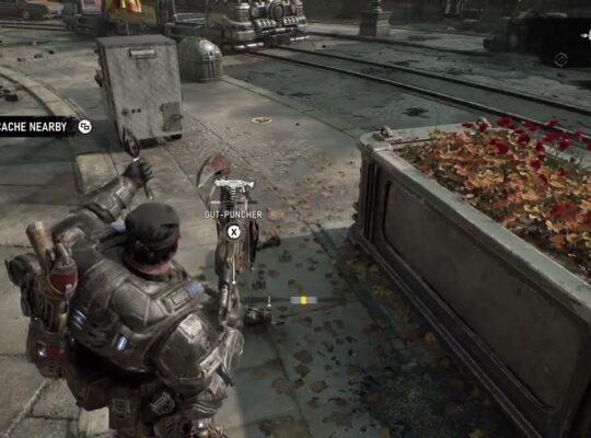 Gears of War: E Day – Act 4 Chapter 1: Reach Kalona Square: Kill The Locust In The Square