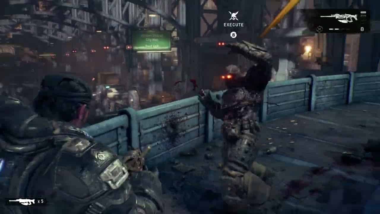 Gears of War: E Day – Act 2 Chapter 1: Eliminate The Breechshot Snipers Cutscene and Gameplay