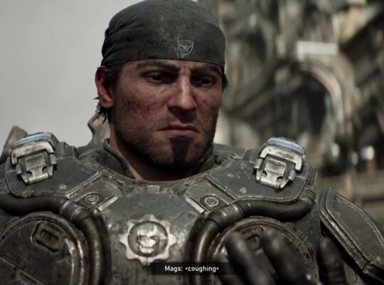 Gears of War: E Day – Act 4 Chapter 1: Dom Gives Carlos’ COG Tags To Marcus | Hank Rustin Cutscene