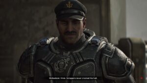 Gears of War: E Day – Act 4 Chapter 1: Tai “Eat Lead Sucka” Marcus Meets Quentin Michaelson Cutscene