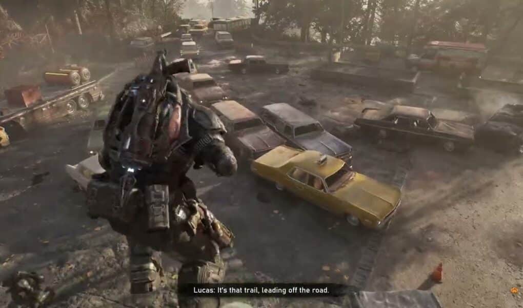 Gears of War: E Day – Act 4 Chapter 4: Head To The Radio Tower: Eliminate The Locust at Gas Station