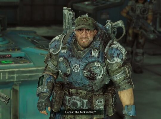 Gears of War: E Day – Act 4 Chapter 3: Use The Tower’s Comms | Flying Locust Bug Destroys Antenna
