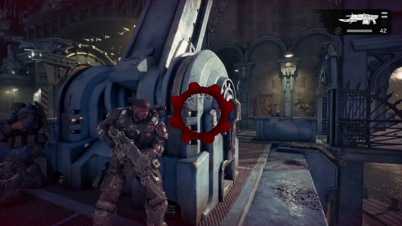 Gears of War: E Day – Act 2 Chapter 1: Bridge Battle – Grenadiers and Hammerburst Drones Gameplay