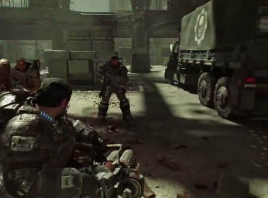 Gears of War: E Day – Act 4 Chapter 3: Check The Truck: Pulse Drone Mod Location | Provide Cover