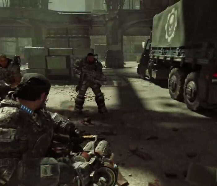 Gears of War: E Day – Act 4 Chapter 3: Check The Truck: Pulse Drone Mod Location | Provide Cover