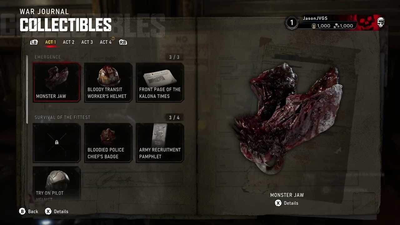 Gears of War: E Day – Act 4 Chapter 4: Lucas’ Handheld Radio | Marcus “You Some Kind of Gamer?”