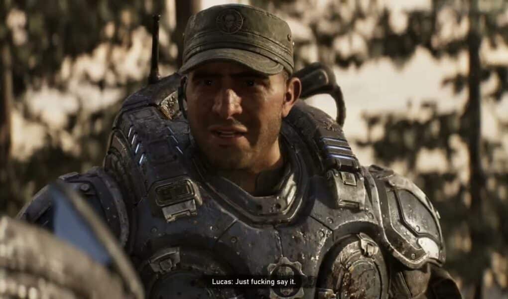 Gears of War: E Day – Act 4 Chapter 4: Lucas Reyes Got His Friends Killed By Accident Cutscene