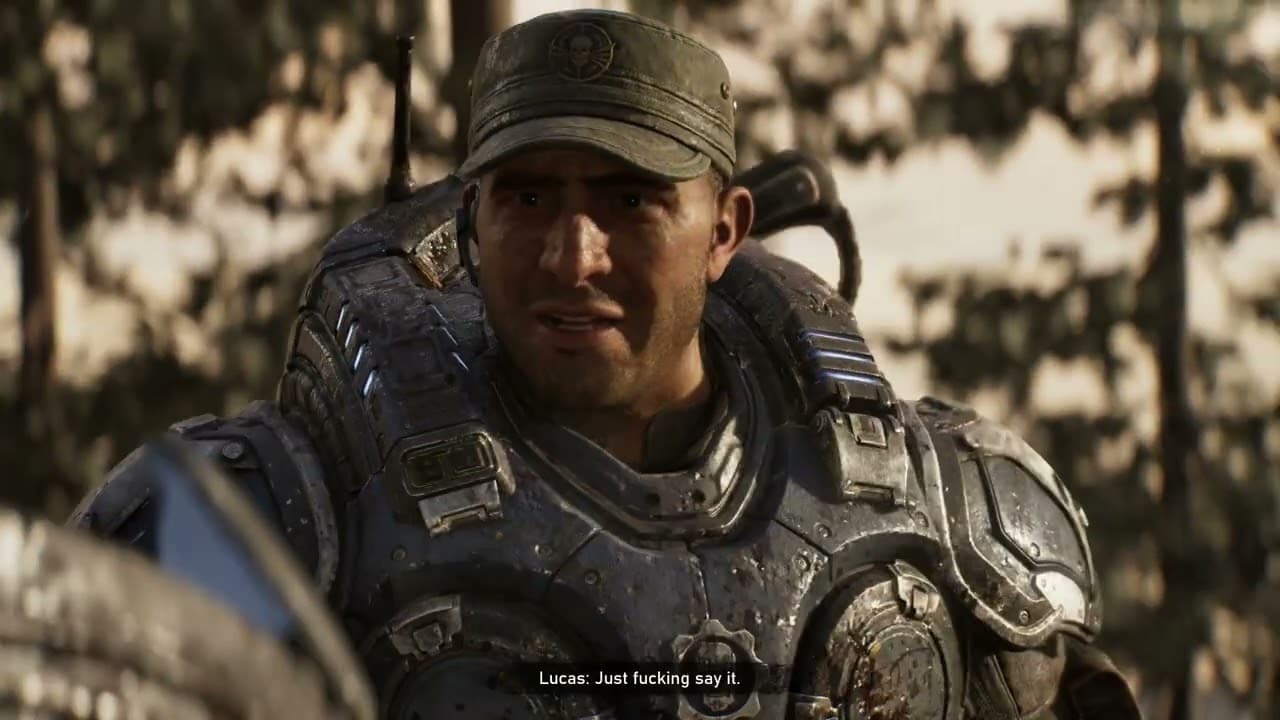 Gears of War: E Day – Act 4 Chapter 4: Lucas Reyes Got His Friends Killed By Accident Cutscene