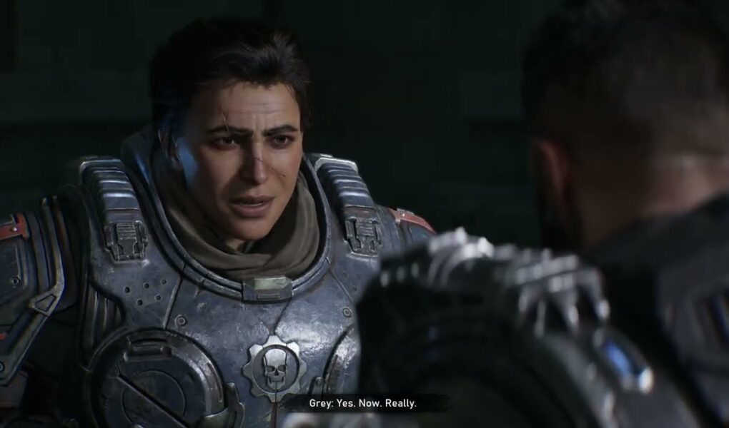 Gears of War: E Day – Act 2 Chapter 1: City Hall: Captain Akila Grey Meets Bravo Squad Cutscene