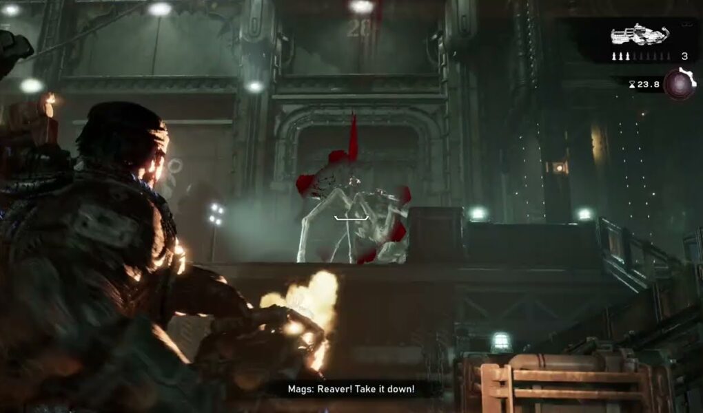 Gears of War: E Day – Act 5 Chapter 4: Day 3: Find a Way Onto Raven’s Nest | Help Tai Clear Locusts