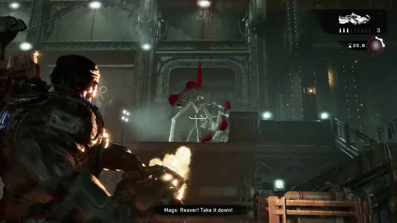 Gears of War: E Day – Act 5 Chapter 4: Day 3: Find a Way Onto Raven’s Nest | Help Tai Clear Locusts