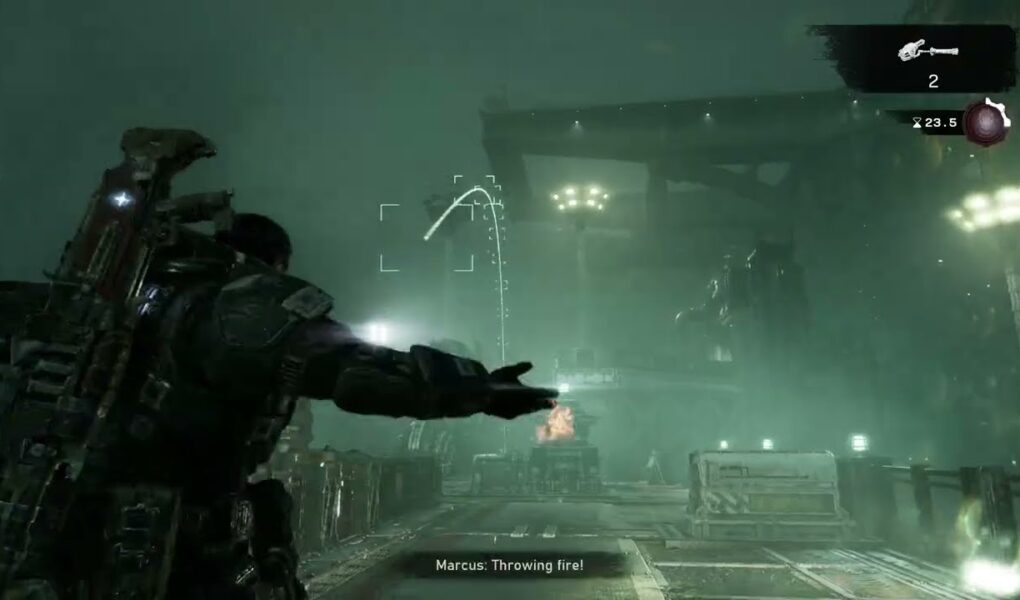 Gears of War: E Day – Act 5 Chapter 4: Day 3: Help Commander Zander “Zee” Carmine Flood The Dry Dock