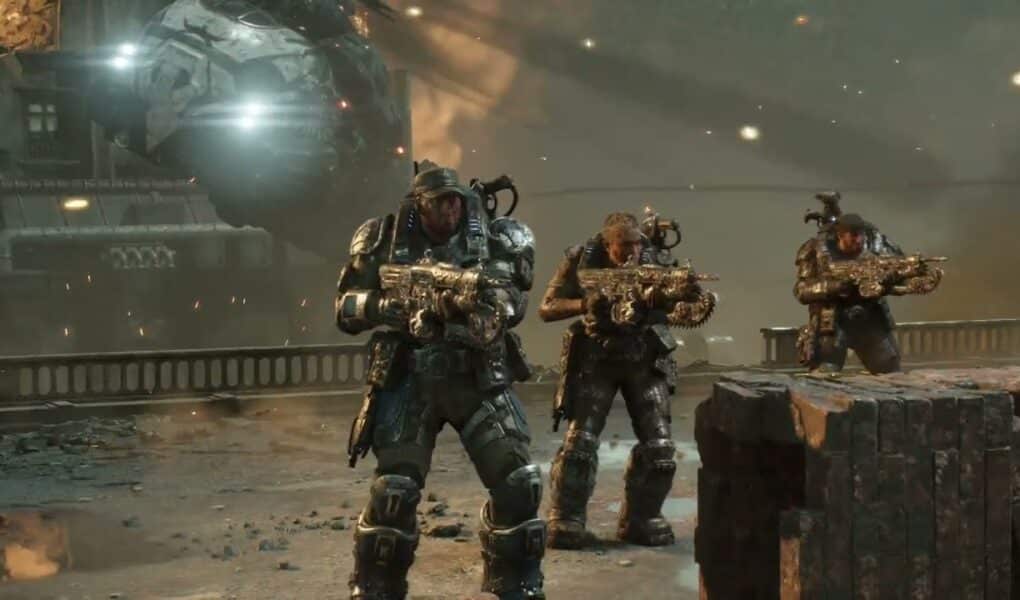 Gears of War: E Day – Act 5 Chapter 2: Survive The Rooftop Locust Attack | Dom Goes Berserk!