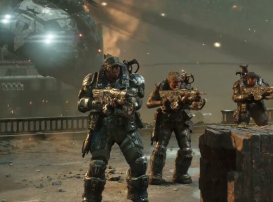 Gears of War: E Day – Act 5 Chapter 2: Survive The Rooftop Locust Attack | Dom Goes Berserk!