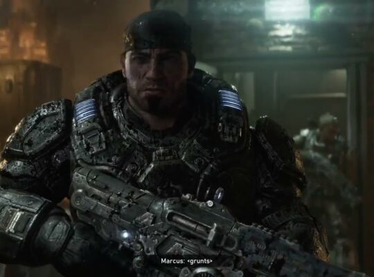 Gears of War: E Day – Act 5 Chapter 2: Marcus “We Fight!” | Dom “Come and Get Some” Rooftop Cutscene