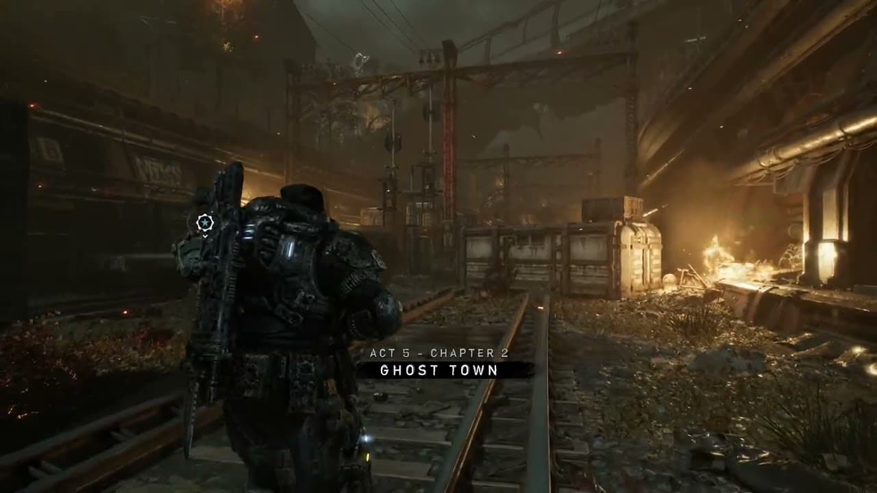 Gears of War: E Day – Act 5 Chapter 2: Day 2 Train Into Downtown Kalona | Dom “We Got a Job To Do”