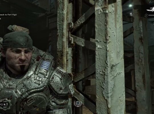 Gears of War: E Day – Act 5 Chapter 1: East Kostra Station: Kill The Locust | Corpsor Train Sequence