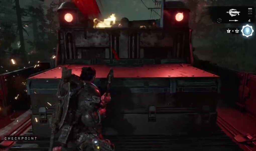 Gears of War: E Day – Act 5 Chapter 1: Defend The Train | Reach East Kostra Station | Kill Reavers