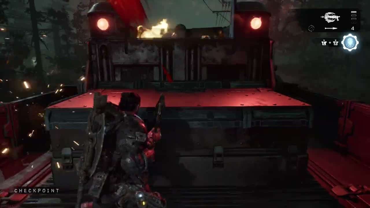 Gears of War: E Day – Act 5 Chapter 1: Defend The Train | Reach East Kostra Station | Kill Reavers