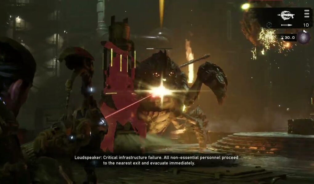 Gears of War: E Day – Act 4 Chapter 6: Timgad Prime Refinery: Amber Labs: Kill The Scoria Locust