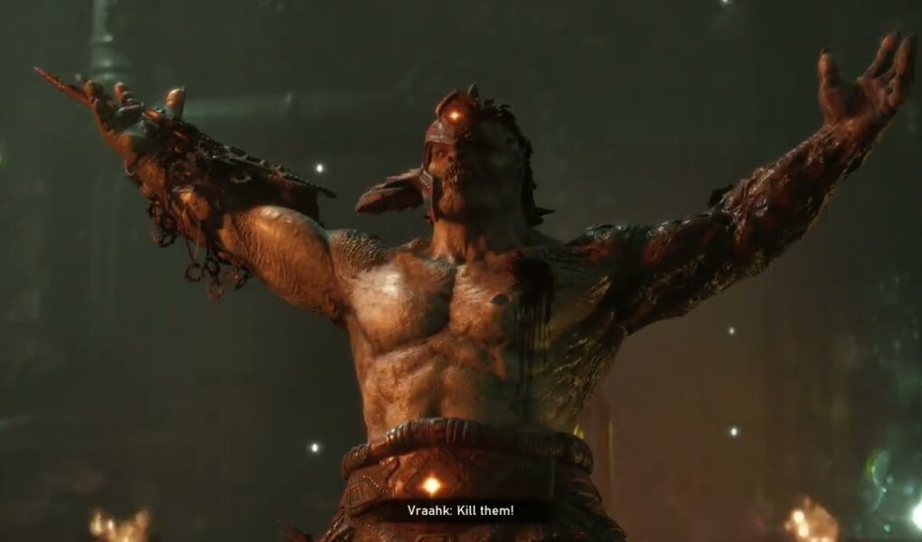 Gears of War: E Day – Act 4 Chapter 6: Amber Labs: Lucas Shoots Svore Vraahk “Kill Them” Cutscene
