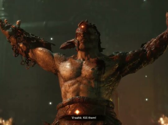Gears of War: E Day – Act 4 Chapter 6: Amber Labs: Lucas Shoots Svore Vraahk “Kill Them” Cutscene