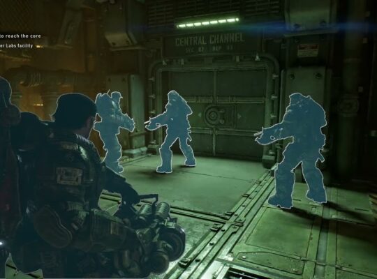 Gears of War: E Day – Act 4 Chapter 6: Timgad Refinery: Get Keycard: “The Impaler” Regroup with Mags