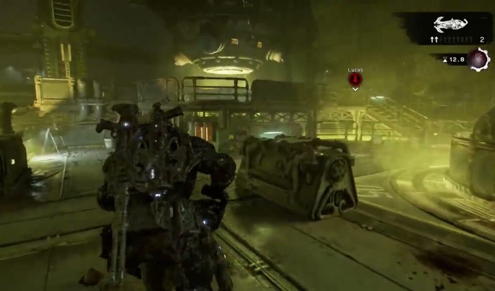 Gears of War: E Day – Act 4 Ch 6: Processor Chamber Fight | Lucas “Smells Like a 200 Year Old Fart”