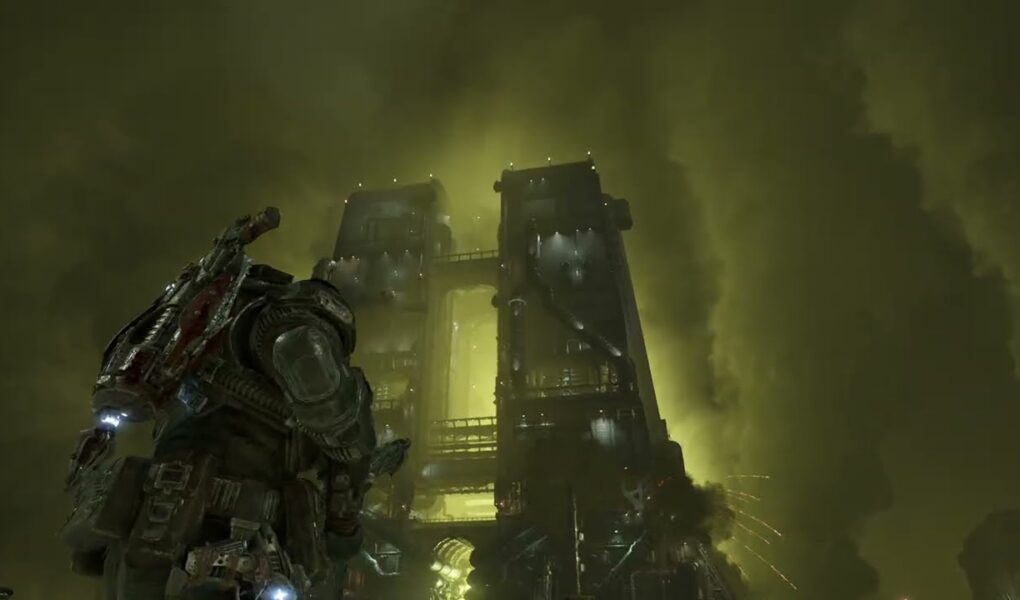 Gears of War: E Day – Act 4 Chapter 6: Timgad Refinery: Cross The Pipeline | Eliminate The Locust