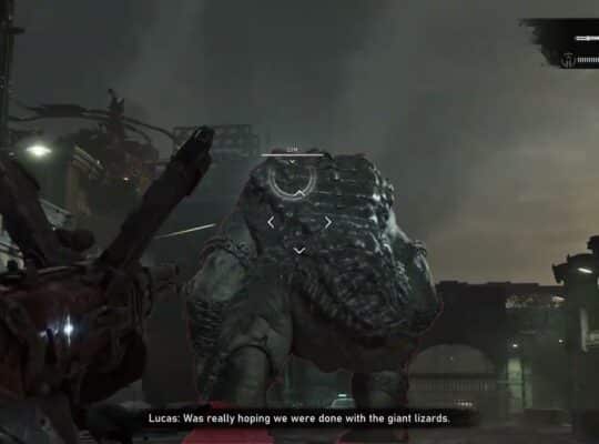 Gears of War: E Day – Act 4 Chapter 5: Head To Timgad Refinery: Kill The Armorless Brumak