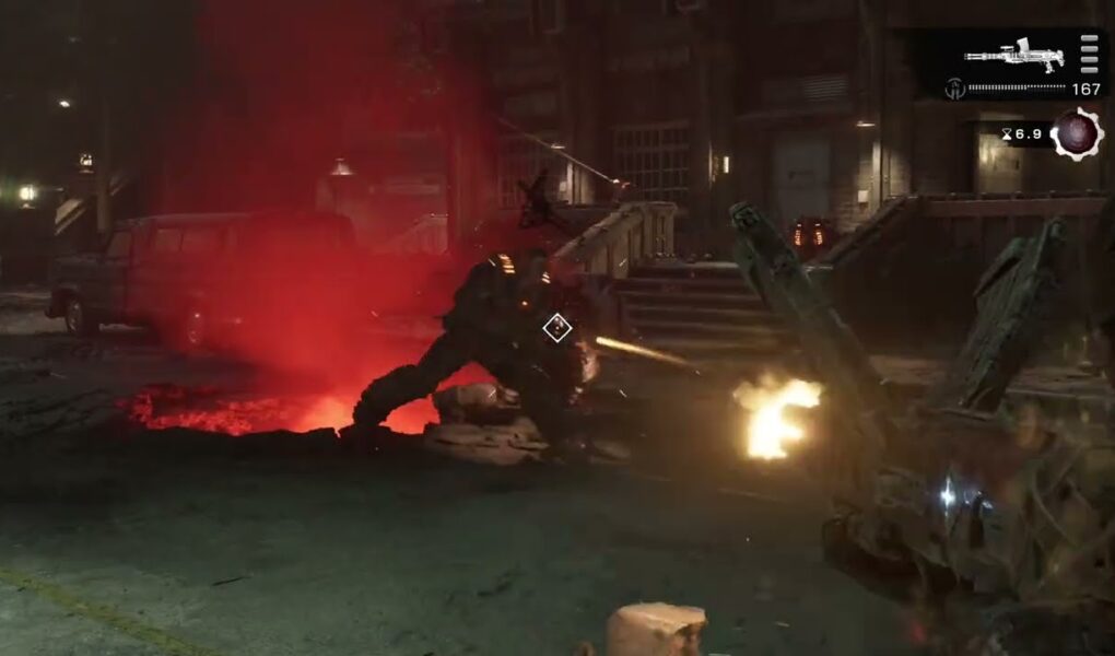 Gears of War: E Day – Act 4 Chapter 5: Follow Auntie | Kill The Locust at The Grid Station