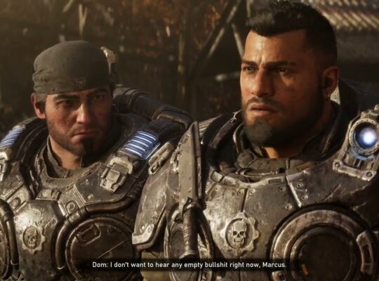 Gears of War: E Day – Act 4 Chapter 4: Dom “There’s Nothing To Say” | Refinery Cutscene | COG Tags