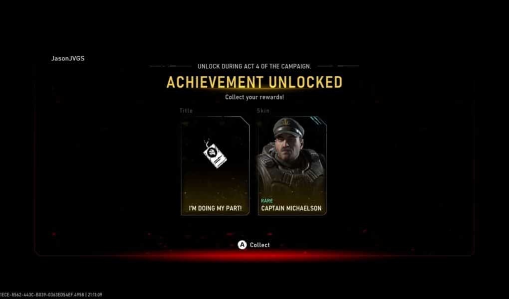 Gears of War: E Day – Post Campaign Rewards and Achievements via My Playthrough